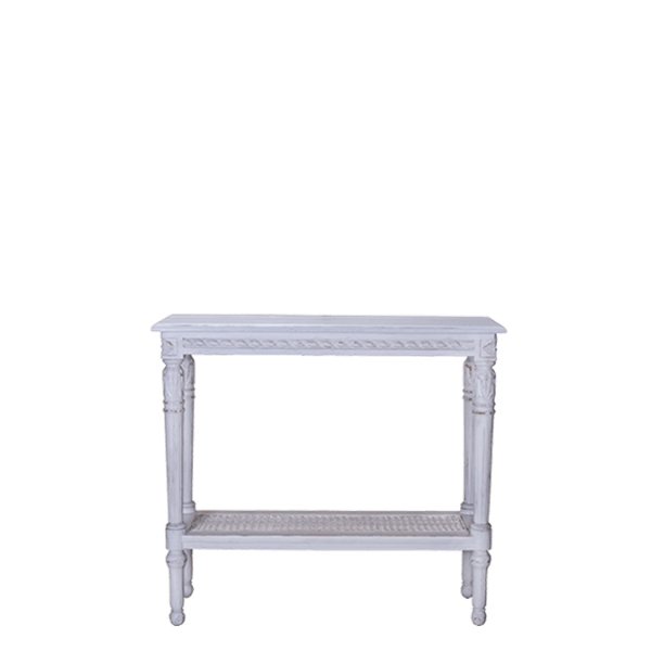 C54.2 – Console Table 1 Level Mahogany&nbsp;Canework