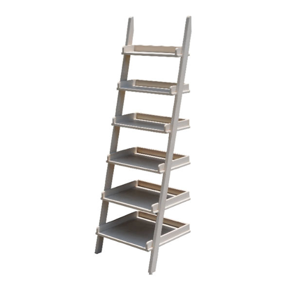 D110 – Ladder Shelf 6 Level&nbsp;Mahogany