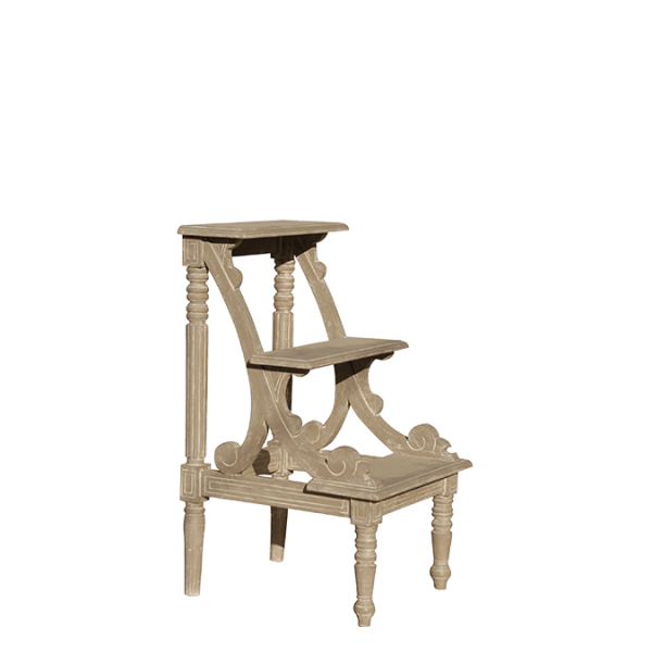 D6 – Stair 3 Steps&nbsp;Mahogany