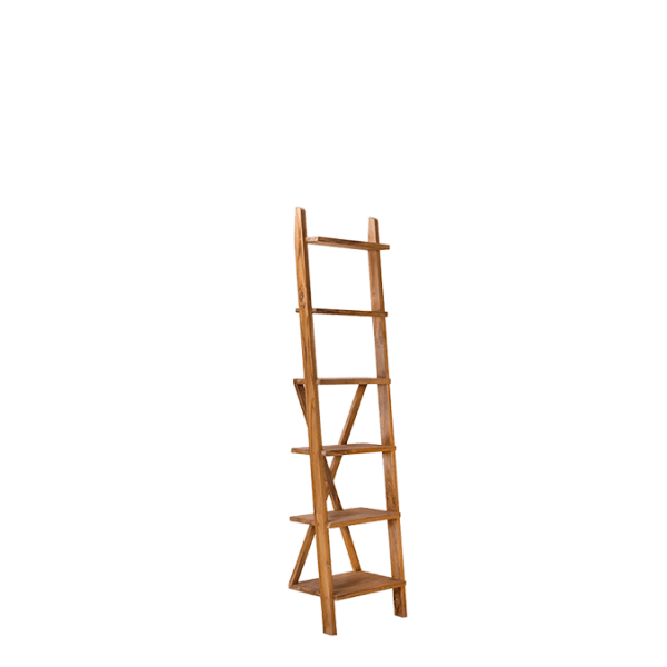 D99 – Ladder Shelf 6 Level&nbsp;Teak