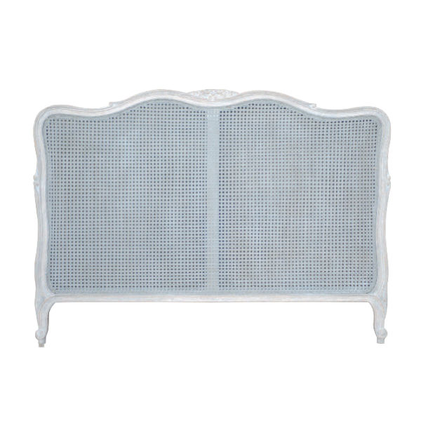 L3 – Headboard Mahogany&nbsp;Canework