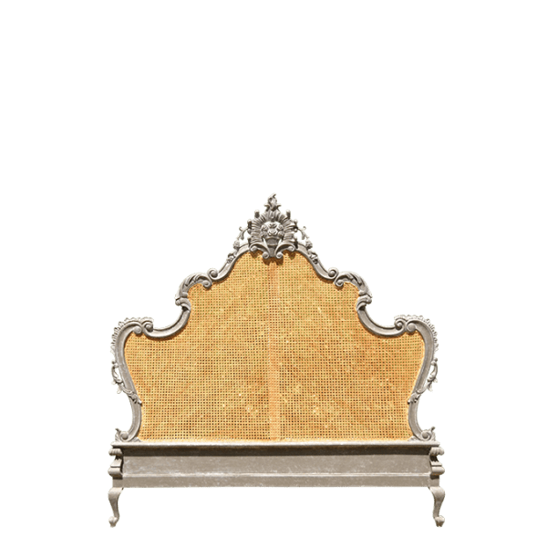 L38 – Headboard Mahogany Canework&nbsp;160