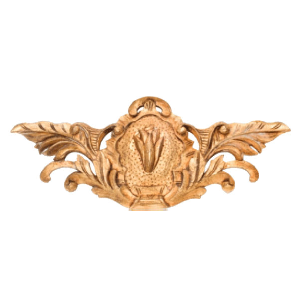 LOT019 – Mahogany Wood Carved&nbsp;Deco