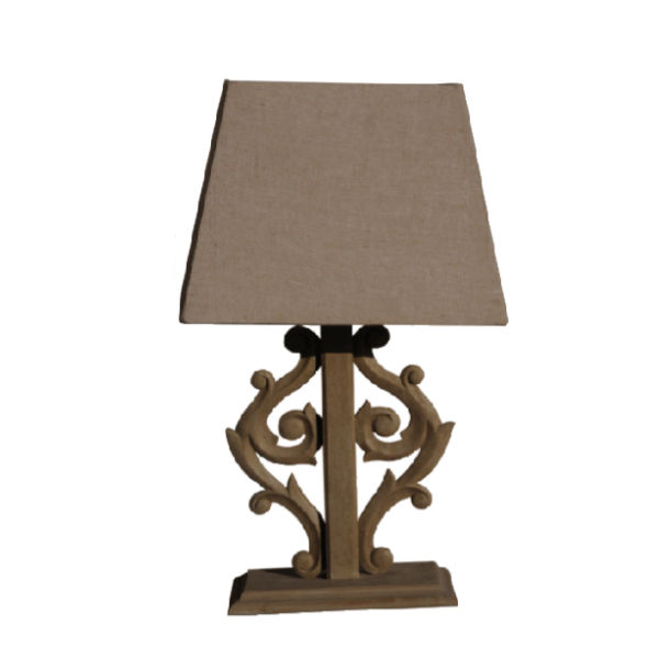 LOT169.2 – Table Lamp Mahogany without Lamp&nbsp;Shade