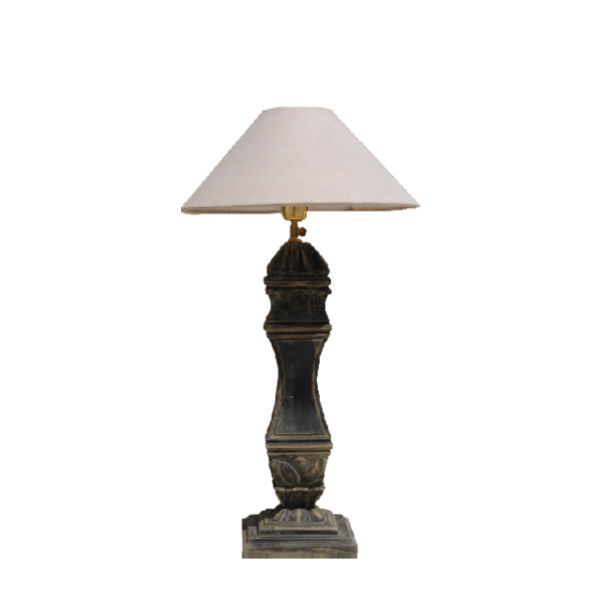 LOT475 – Table Lamp&nbsp;Mahogany