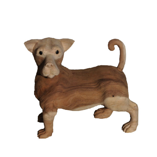 LOT495 – Dog Wooden&nbsp;Deco