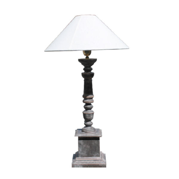 LOT513 – Table Lamp&nbsp;Mahogany