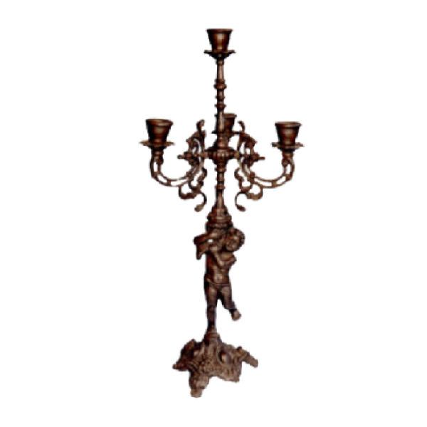 LOT63 – Glass Holder Stand Metal&nbsp;H.65