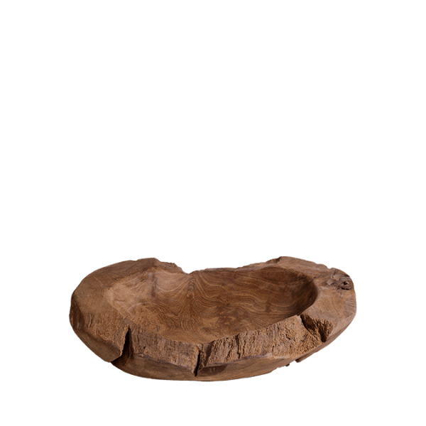 LOT491 – Natural Teak Bowl&nbsp;Deco