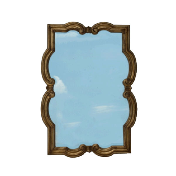 M04 – Rectangular Mirror&nbsp;Mahogany