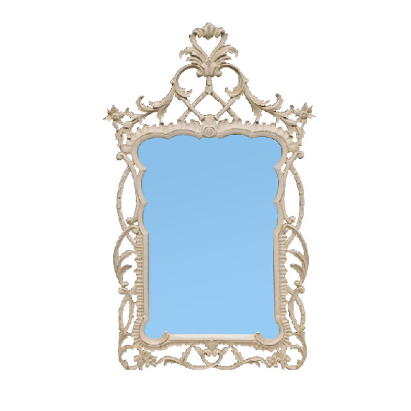 Rectangular Mirror Mahogany