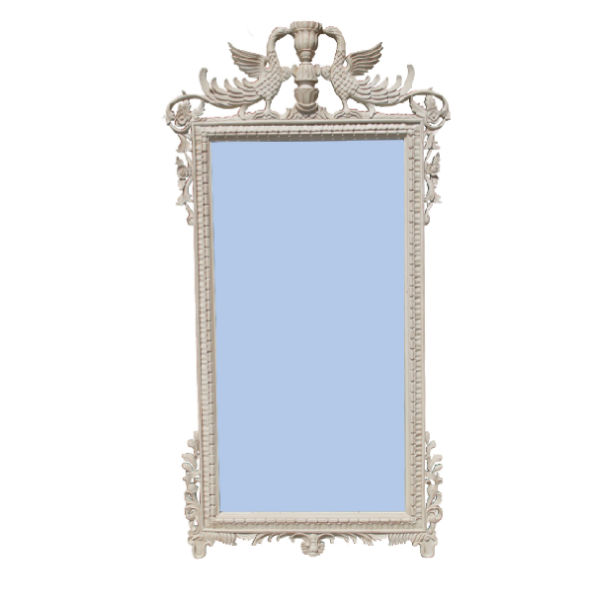 M345 – Rectangular Mirror&nbsp;Mahogany