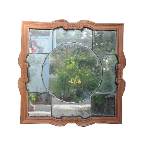 M432 – Rectangular Mirror&nbsp;Mahogany
