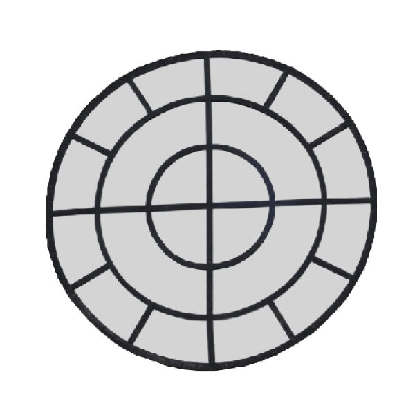 M480 – Round Mirror&nbsp;Metal