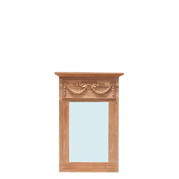 M340.3 – Rectangular Mirror&nbsp;Mahogany