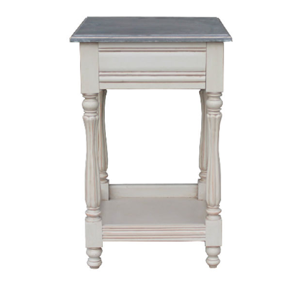 PT104 – Side Table 1 Level 1 Drawer&nbsp;Mahogany