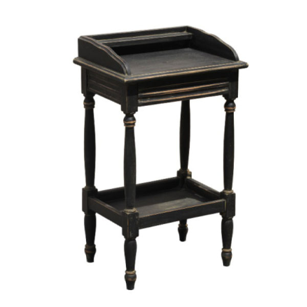 PT113 – Side Table 1 Level 1 Drawer&nbsp;Mahogany