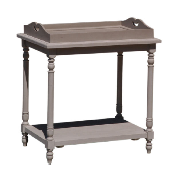 PT83 – Tray Table 1 Level&nbsp;Mahogany