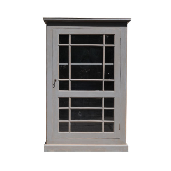 R179.2 – Cabinet 1 Glass Door&nbsp;Mahogany
