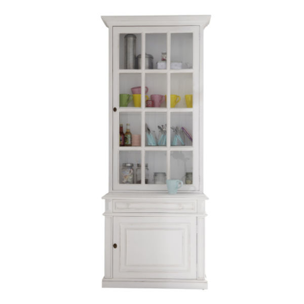 R185.2 – Cabinet 1 Glass Door 1 Door&nbsp;Mahogany