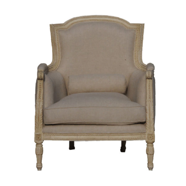 S106.2 – SOFA Single SEATER MAHOGANY&nbsp;FABRIC