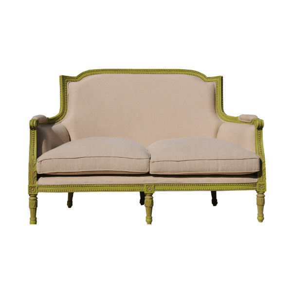 S106.2 – SOFA 2 Seater MAHOGANY&nbsp;FABRIC