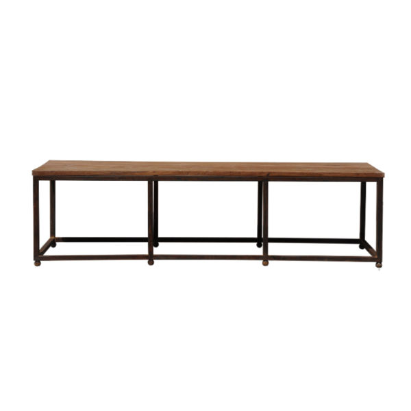S131 – Bench Metal&nbsp;Teak