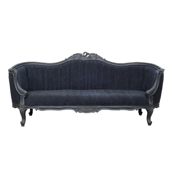 S132.3 – SOFA 3 Seater MAHOGANY&nbsp;FABRIC