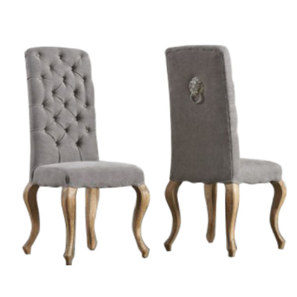 S145.5 – Dining chair Mahogany&nbsp;Fabric