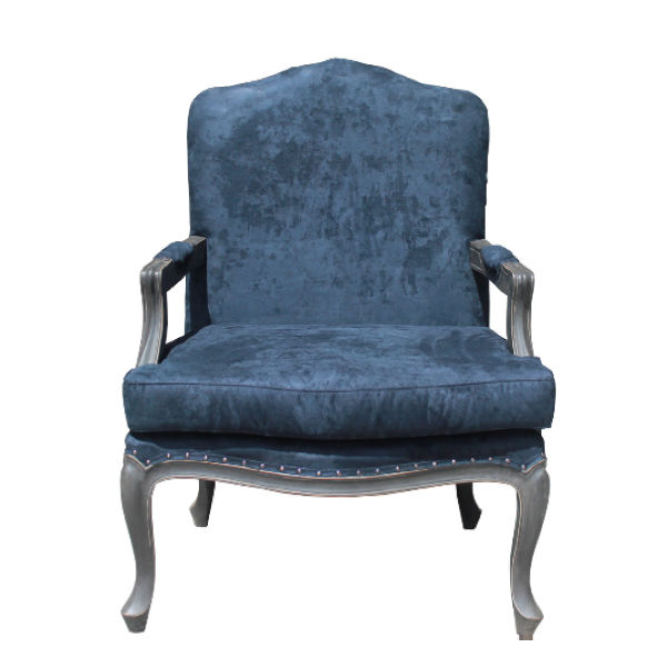 S148.2 – Armchair Mahogany Fabric&nbsp;Cushion