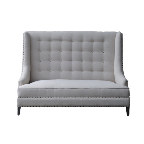 S157.2 – Sofa 2 Seater Mahogany Fabric&nbsp;Cushion