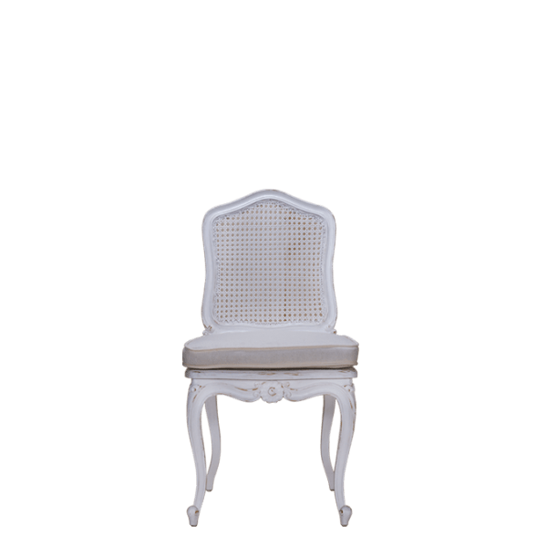 S109.2A – Dining Chair Mahogany Canework&nbsp;Cushion