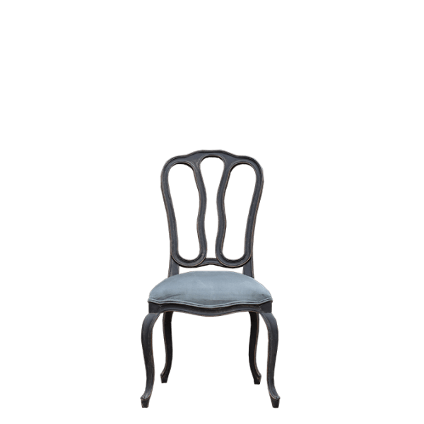 S142 – Dining Chair Mahogany&nbsp;Fabric