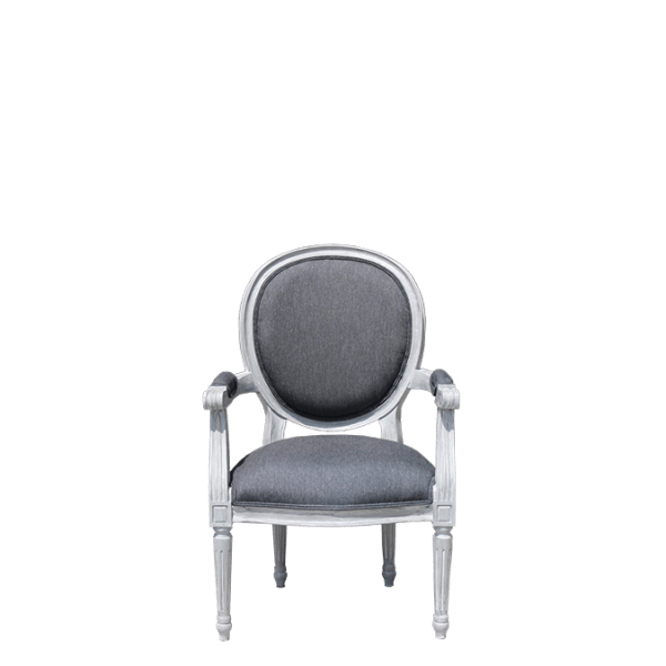 S147 – Armchair Mahogany&nbsp;Fabric