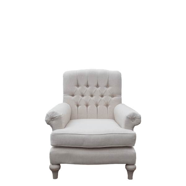 S153 – Armchair Mahogany Fabric&nbsp;Cushion