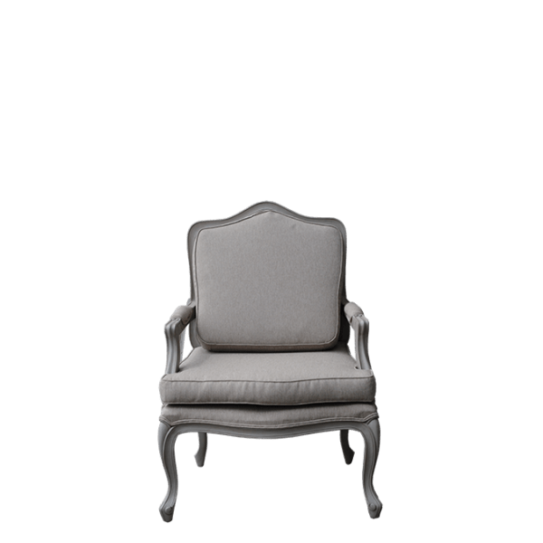 S83.3 – Armchair Mahogany Fabric&nbsp;Cushion