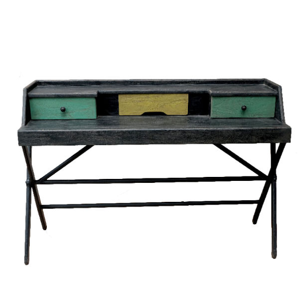 T5.5 – Writing Desk Mahogany 3&nbsp;Drawers