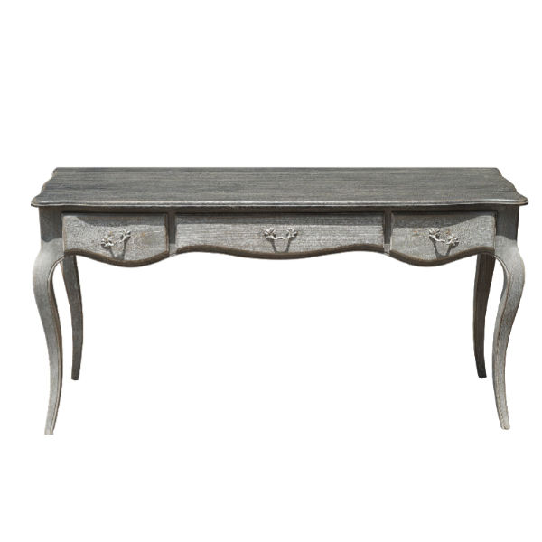 T54 – Writing Desk Mahogany 3&nbsp;Drawers