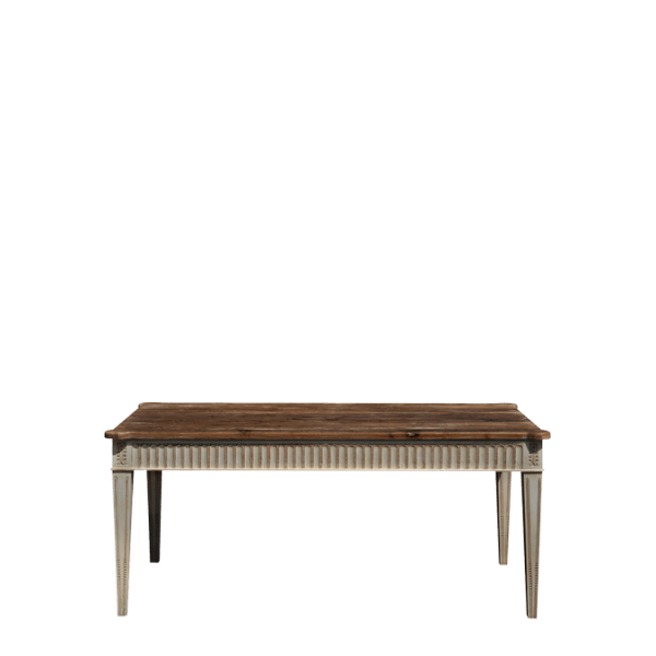 T33 – Rectangular Dining Table Mahogany Teak&nbsp;Top