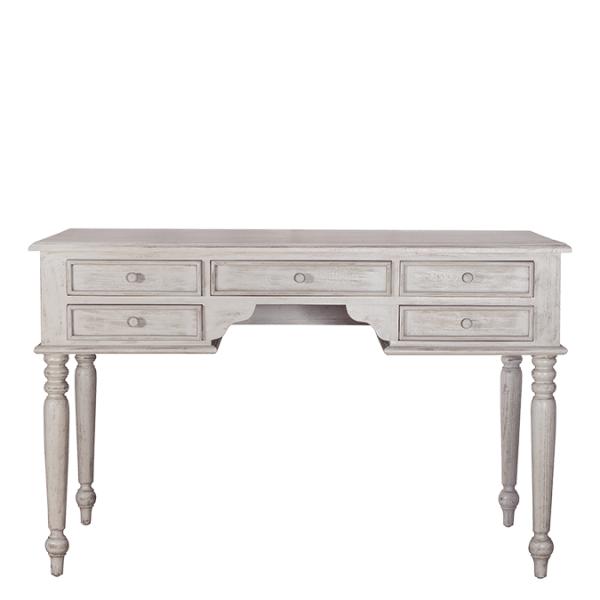 T5.2 – Writing Desk Mahogany 5&nbsp;Drawers