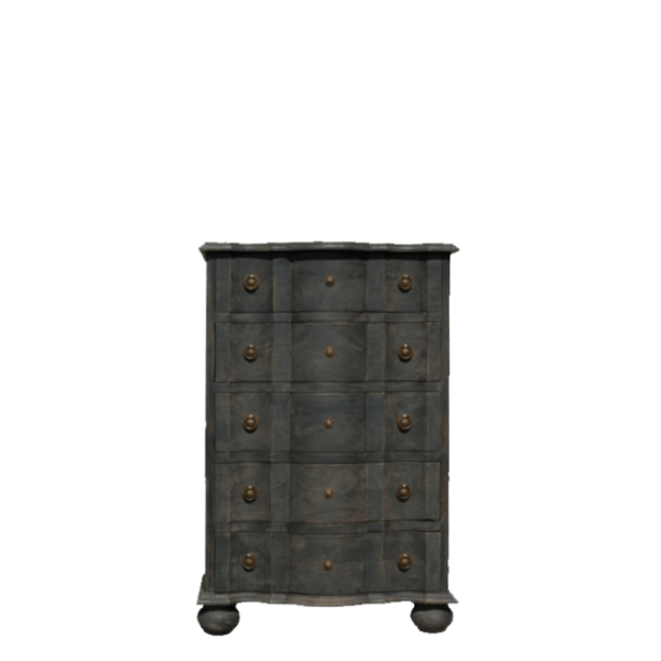 CO50.2 – Chest of Drawers Mahogany 5&nbsp;Drawers