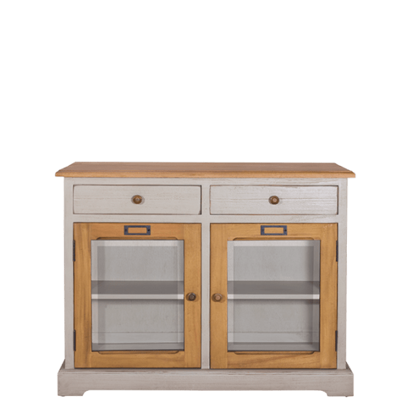 D116 – Sideboard Mahogany 2 Drawers 2&nbsp;Doors