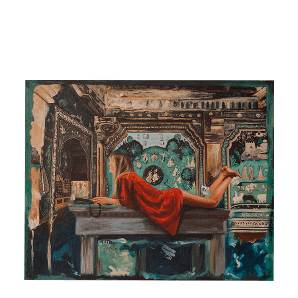 LOT555 – Acrylic on Canvas&nbsp;Painting