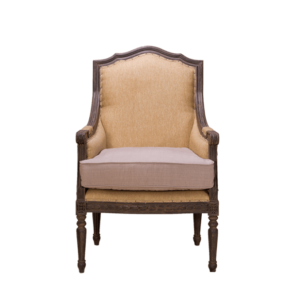 S4.2 – Armchair Mahogany Fabric&nbsp;Cushion