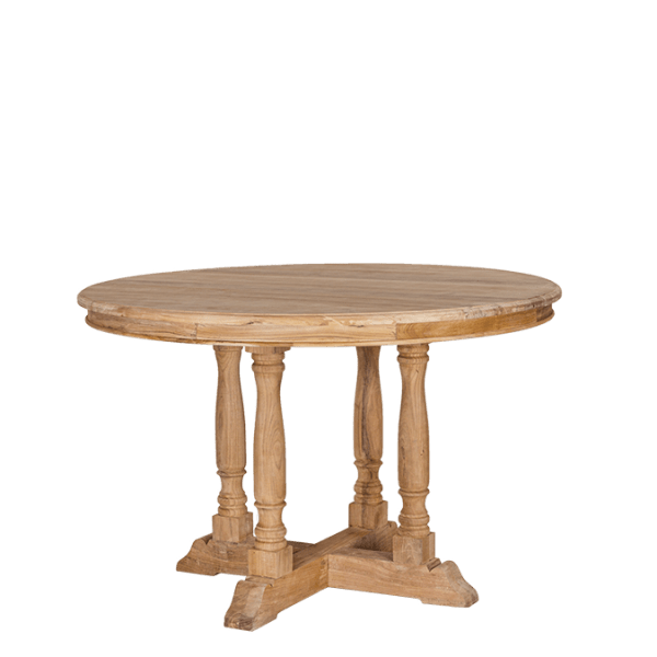 T55 – Round Dining Table&nbsp;Teak