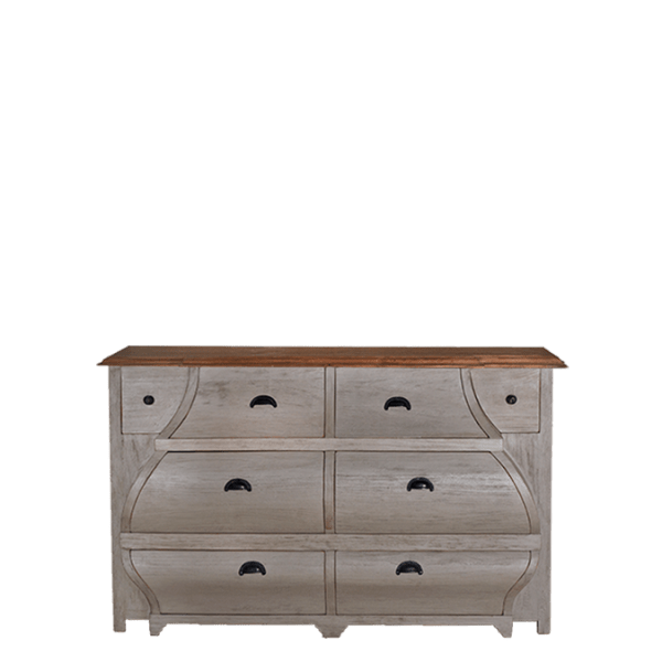 CO10.2 – Chest of Drawers Baroque Mahogany 8&nbsp;Drawers