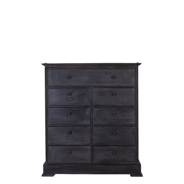 CO54 – Chest of Drawers Mahogany 9&nbsp;Drawers