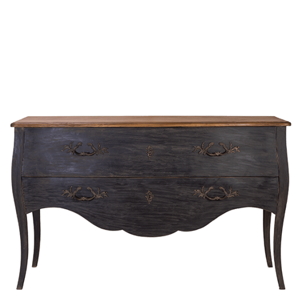 CO68 – Baroque Commode 2 Drawer&nbsp;Mahogany