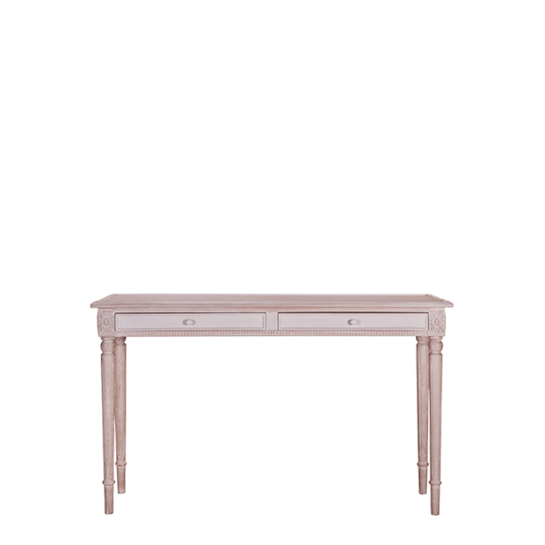 C76 – Console Table Mahogany 2&nbsp;Drawers