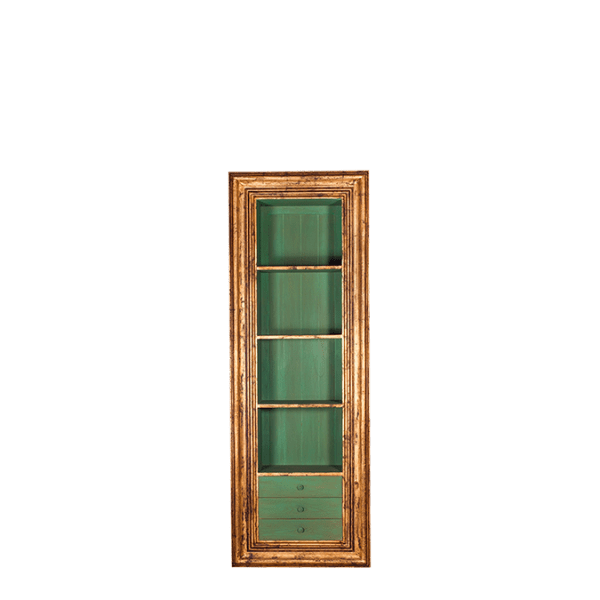 R5.3 – Shelf Rack Cabinet Mahogany 3&nbsp;Drawers